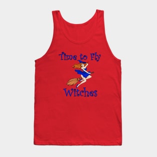 Witch. Halloween. Magic. A daring free woman. Beautiful witch. Tank Top